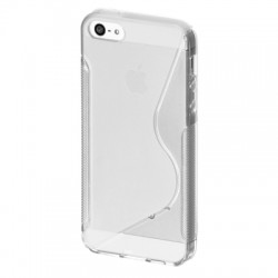 Coque Silicone transparente iPhone 5/5S/SE