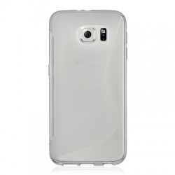 Coque Silicone transparente Samsung S6