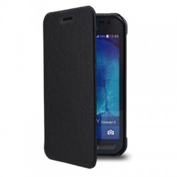 Etui Folio noir Samsung XCover 3