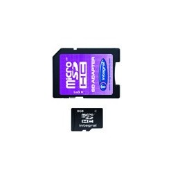 Carte mémoire Micro SD HC 8 GB