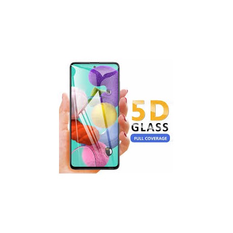 Vitre verre trempé 5D Edge pour Samsung S21 Plus