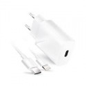 Chargeur secteur USB-C 20W Quick Charge compatible + câble lightning