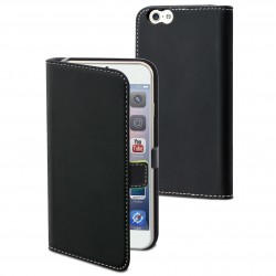 Etui folio noir pour Apple iPhone 6/6S