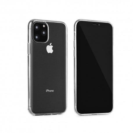 Coque silicone transparente pour iPhone 15 Plus
