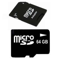 Carte mémoire Micro SD HC 64 GB