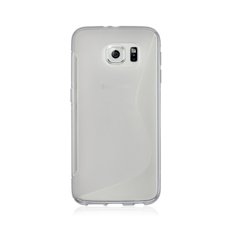 Coque Silicone transparente Samsung S6