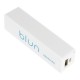 Batterie de secours 2600mAh Blanc