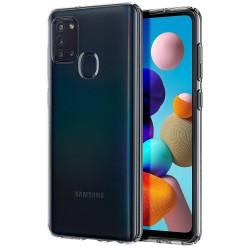 Coque Spigen Liquid Crystal pour Samsung Galaxy A21s