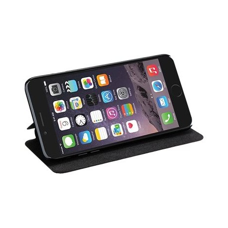 Etui folio noir pour Apple iPhone 6+/6S+