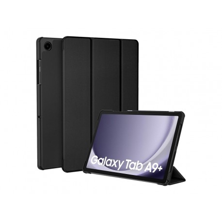 Etui folio noir pour Samsung Galaxy Tab A9 Plus